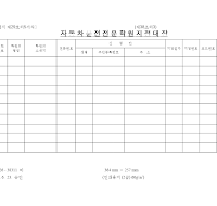 자동차운전전문학원지정대장 자동차운전전문학원지정대장